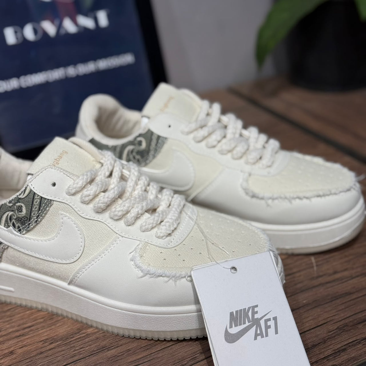 Nike Airforce Army Biege